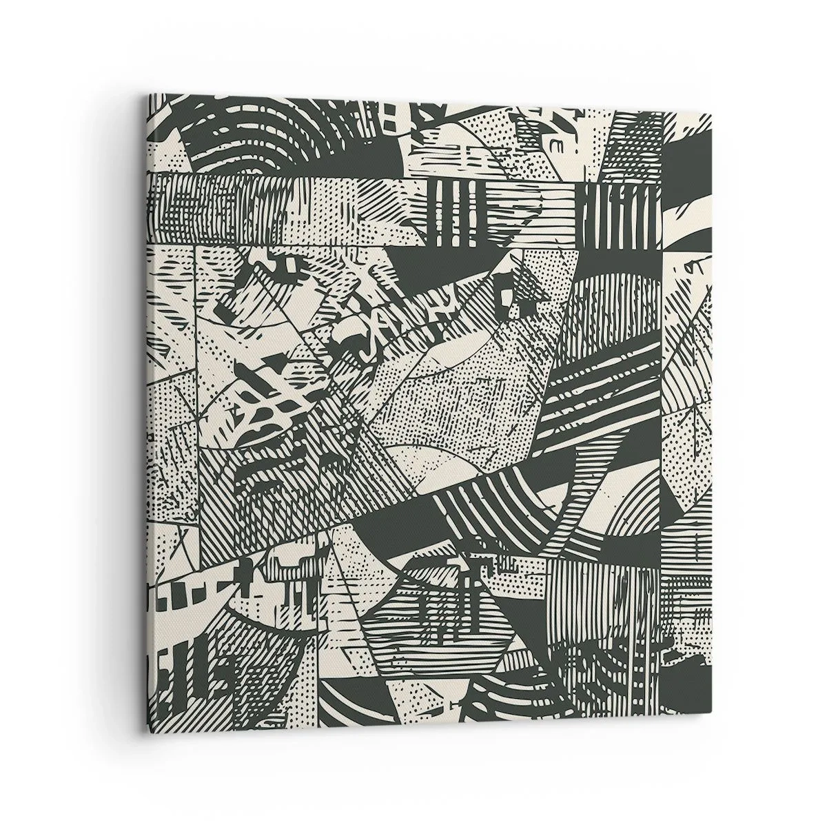 Vászonkép - A jelenkor dinamikája - 60x60 cm