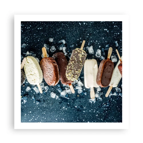 Poszter - A forró nyár íze - 60x60 cm