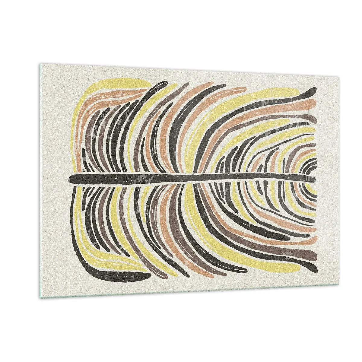 Üveg kép - Élénk absztrakció - 120x80 cm