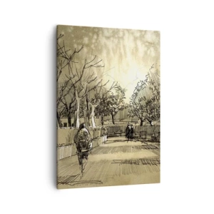 Vászonkép - Egy tollal megállított pillanat - 50x70 cm