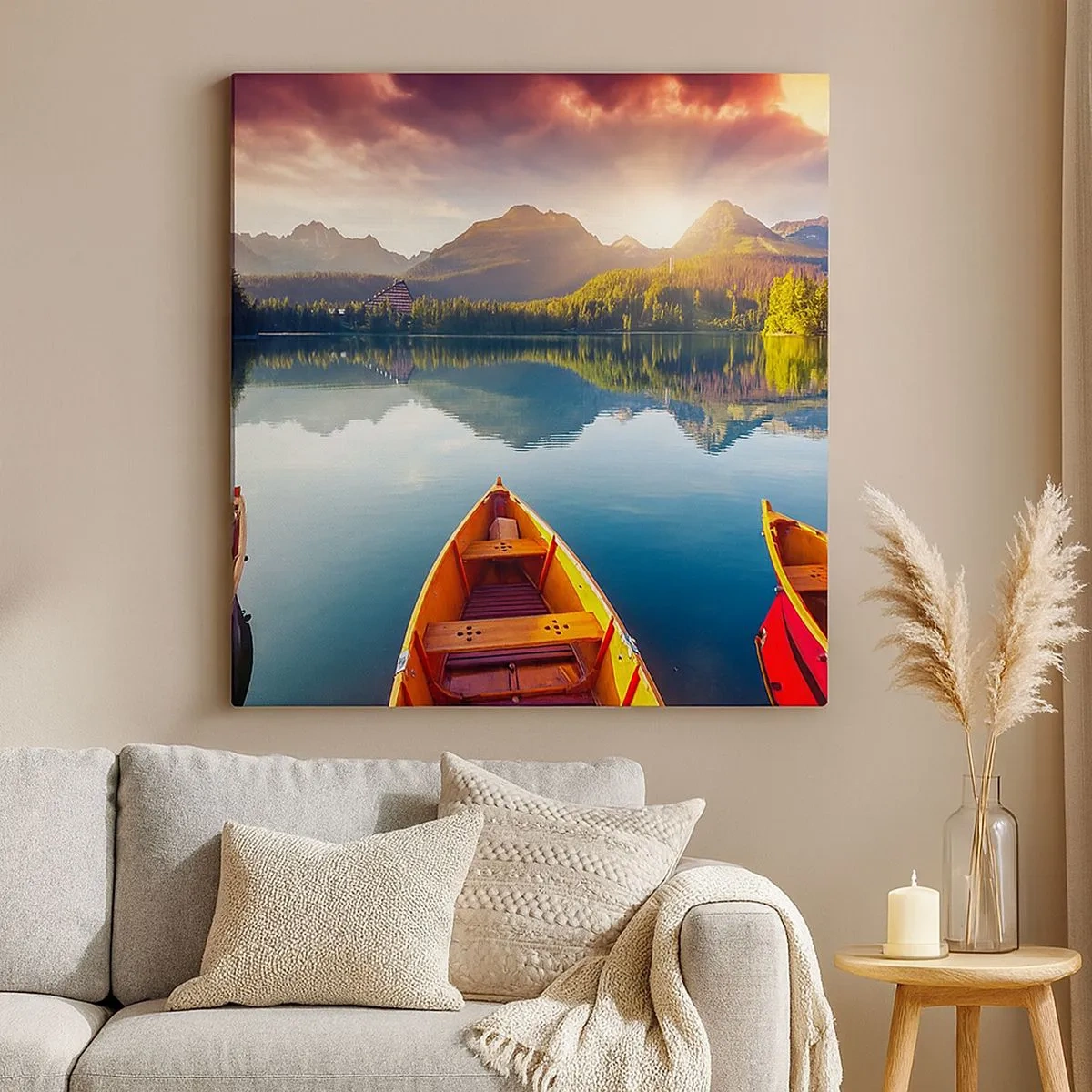 Vászonkép - Semmi a természet ellen - 30x30 cm