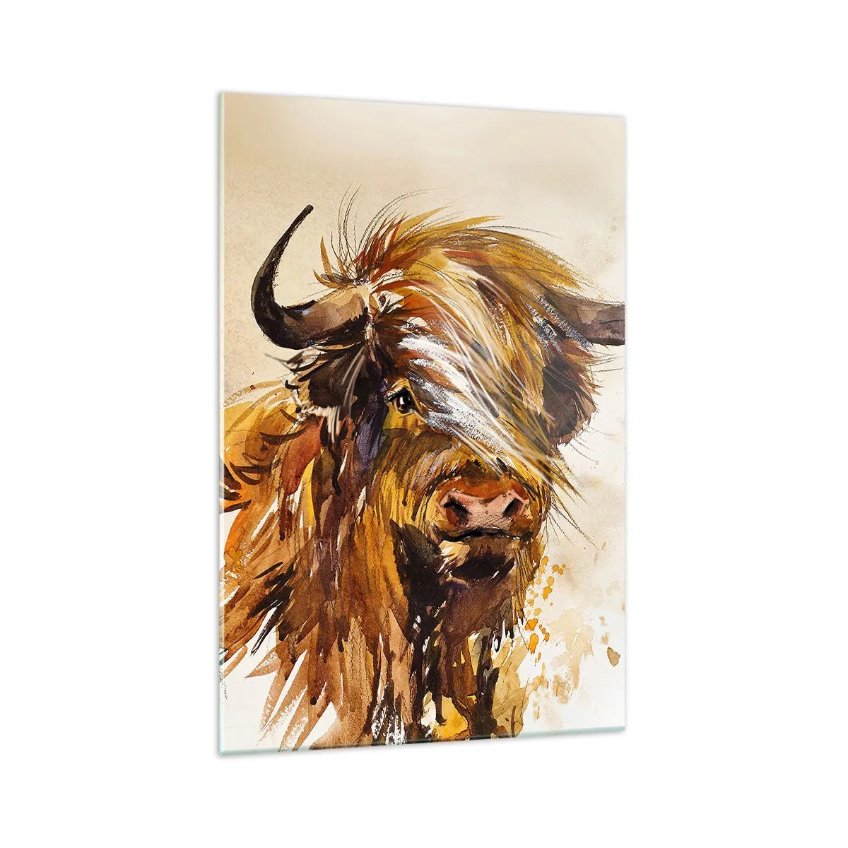 Üveg kép - A vadász büszkesége - 70x100 cm