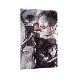 Üveg kép - Oldódj fel a zenében - 70x100 cm