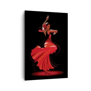 Vászonkép - A flamenco tüzes szelleme - 70x100 cm