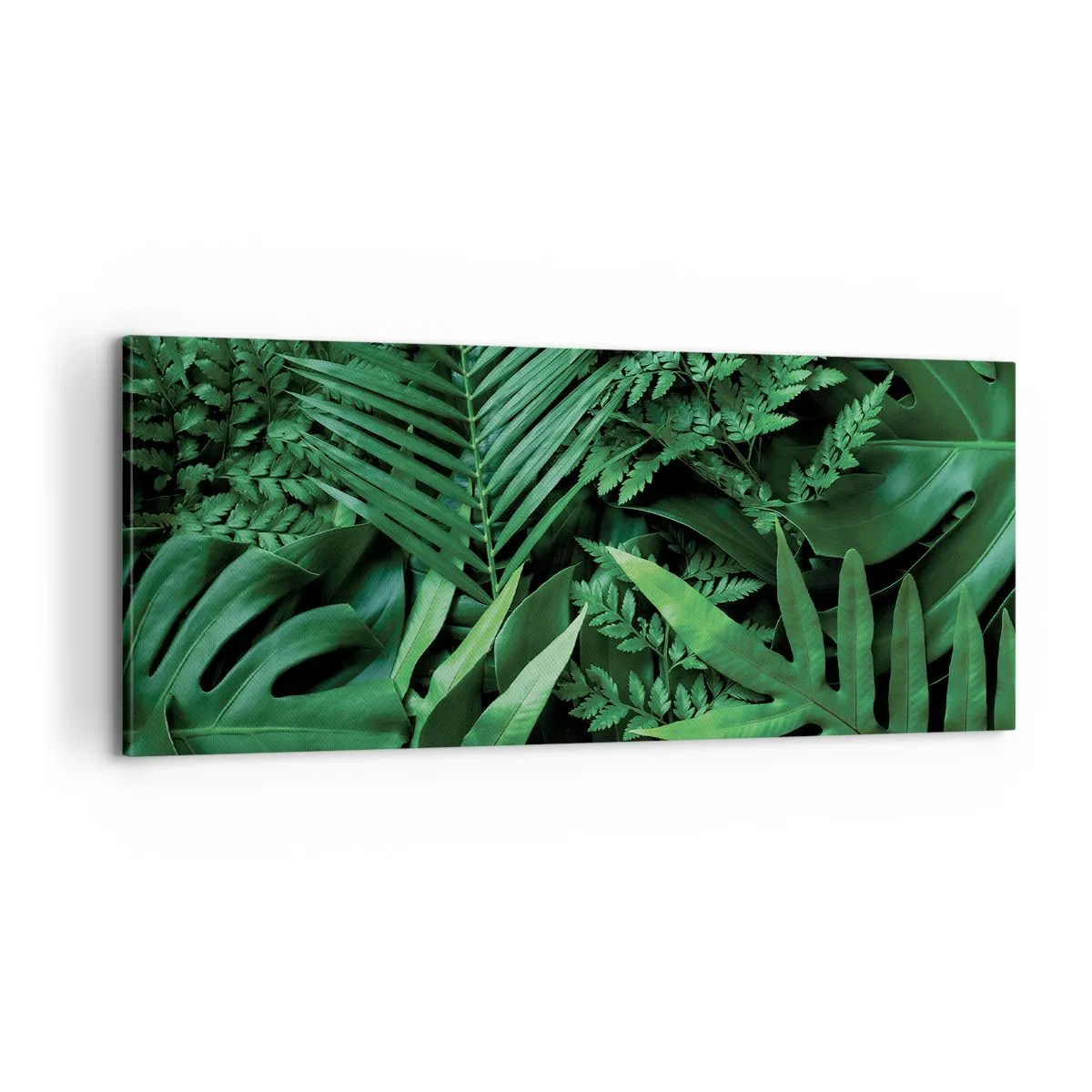 Vászonkép - Összebújva a zöldben - 100x40 cm