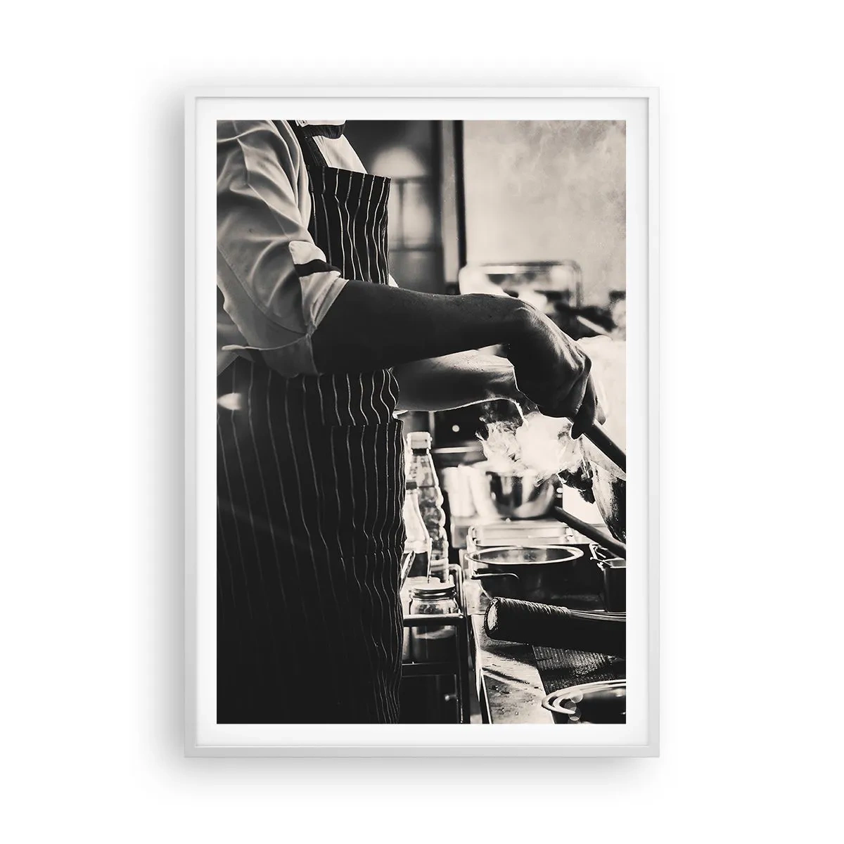 Poszter fekete keretben - Az ízek alkímiája - 70x100 cm