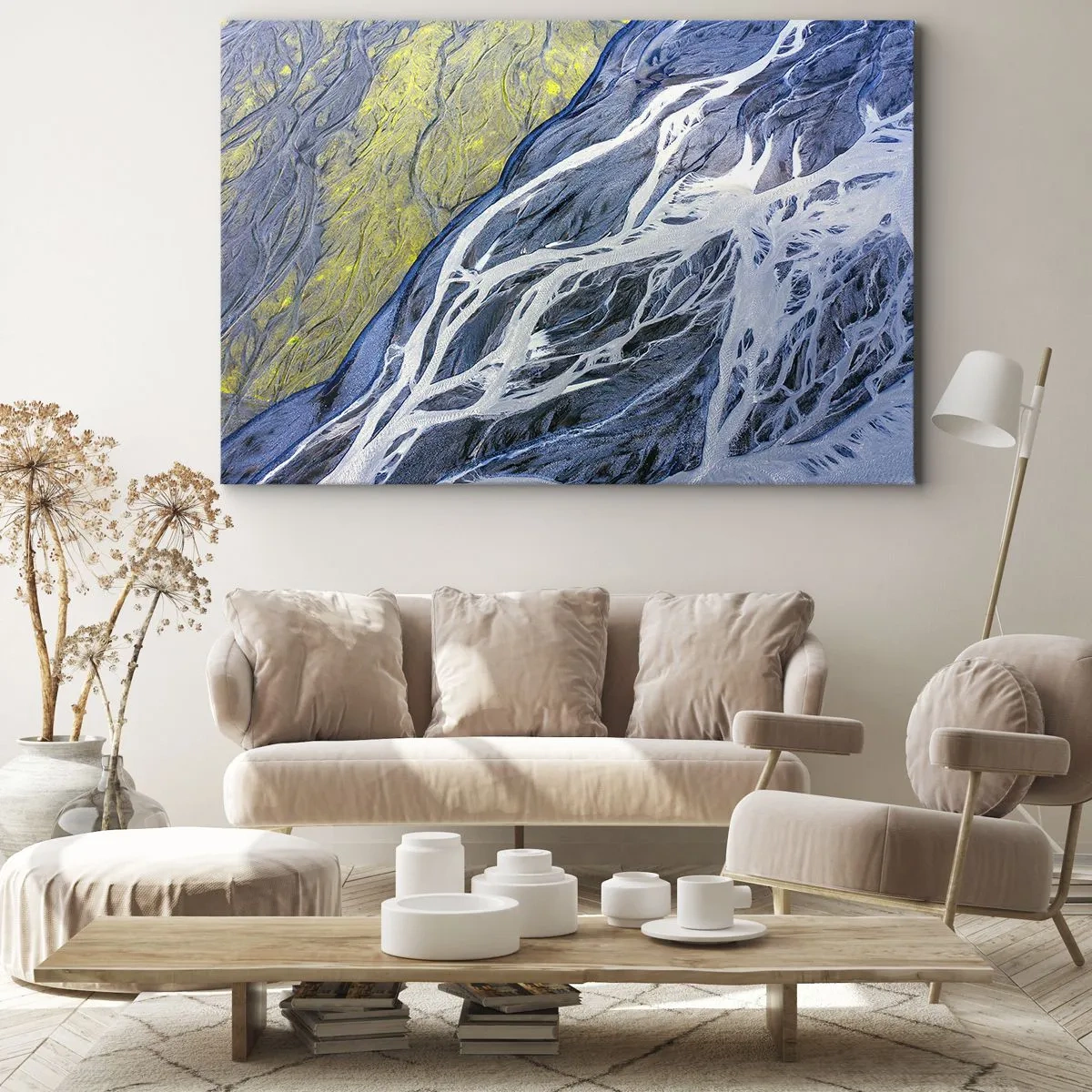 Vászonkép - A természet barlangrajzai - 70x50 cm