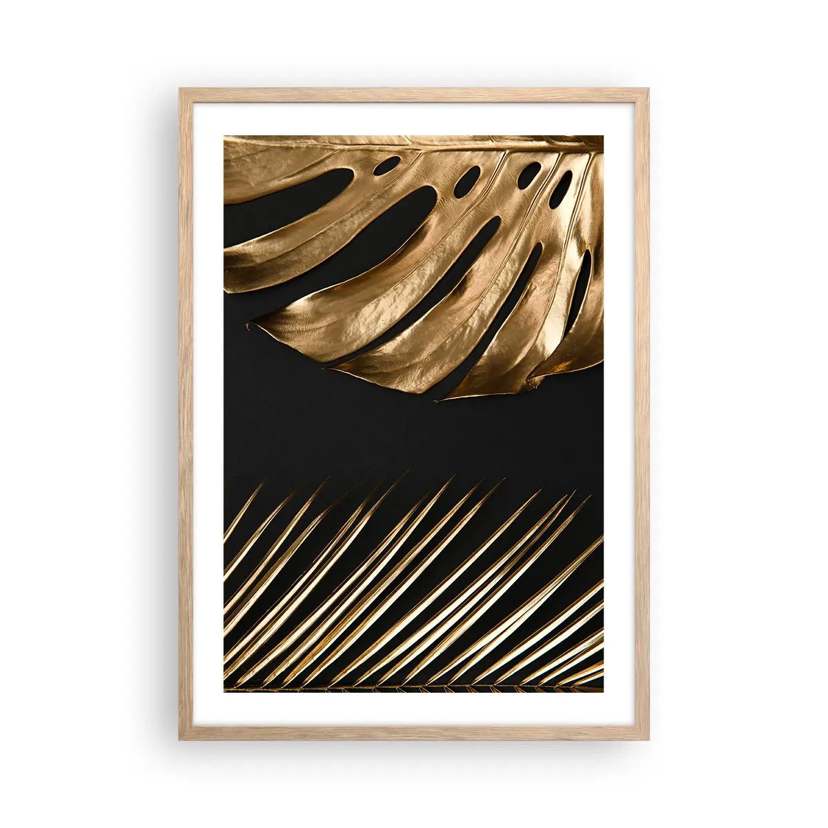 Poszter világos tölgy keretben - Más és ugyanolyan drága - 50x70 cm