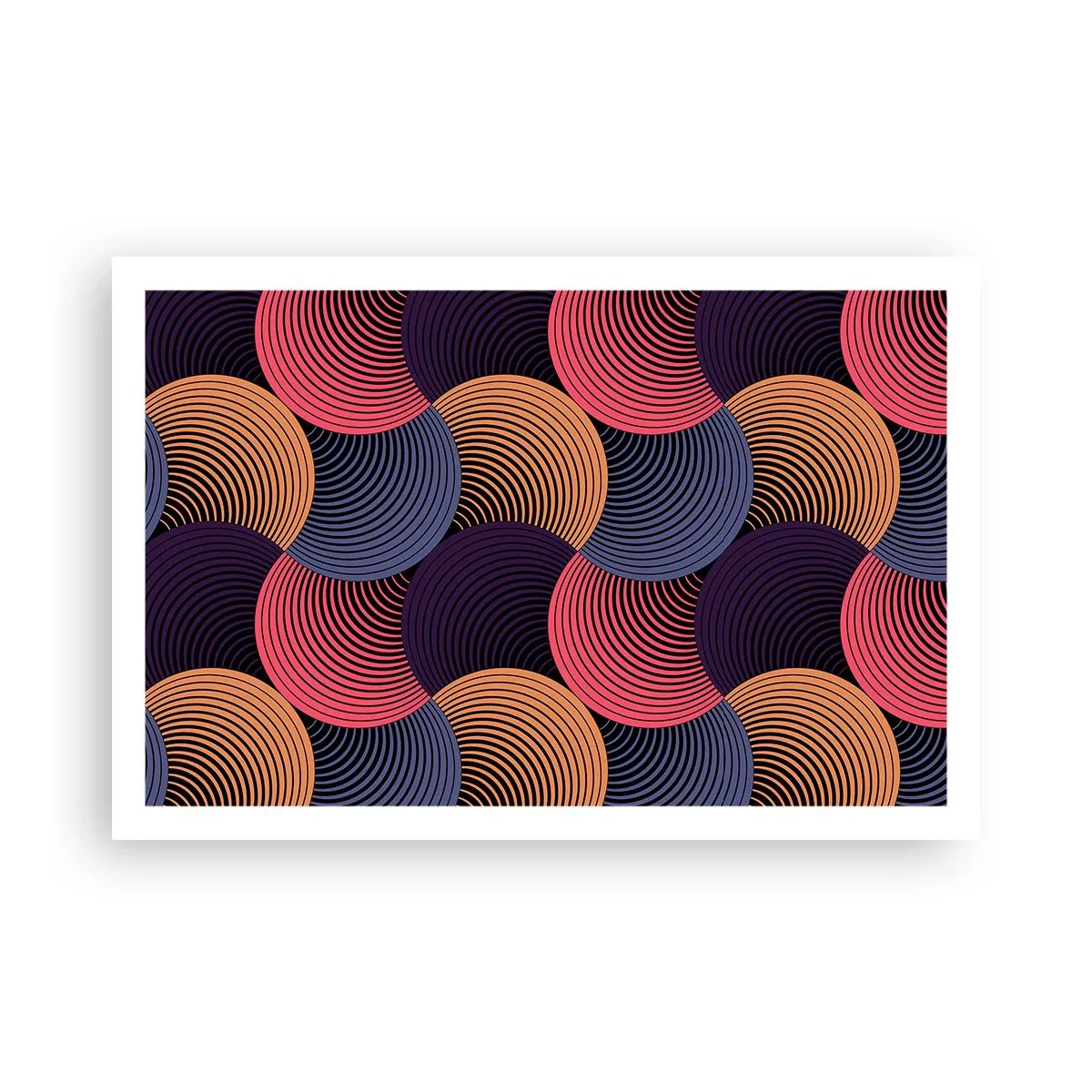 Poszter - Körkörös ritmusban - 91x61 cm