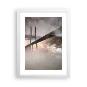 Poszter fekete keretben - A nem létező folyó mentén - 30x40 cm