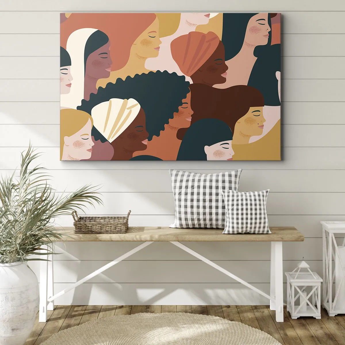 Vászonkép - Csak a nőiesség - 120x80 cm