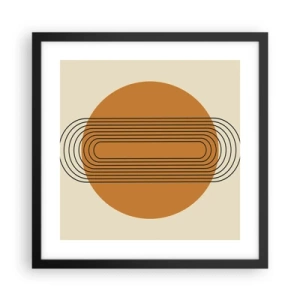 Poszter fehér keretben - Tökéletes terv - 40x40 cm