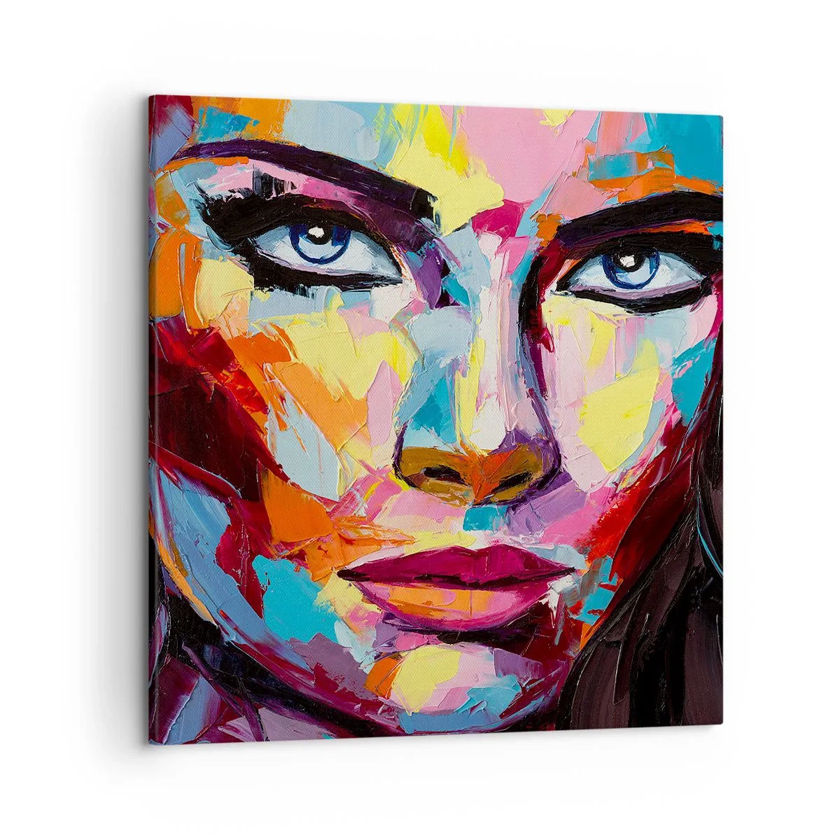 Vászonkép - A lélek is színes - 50x50 cm