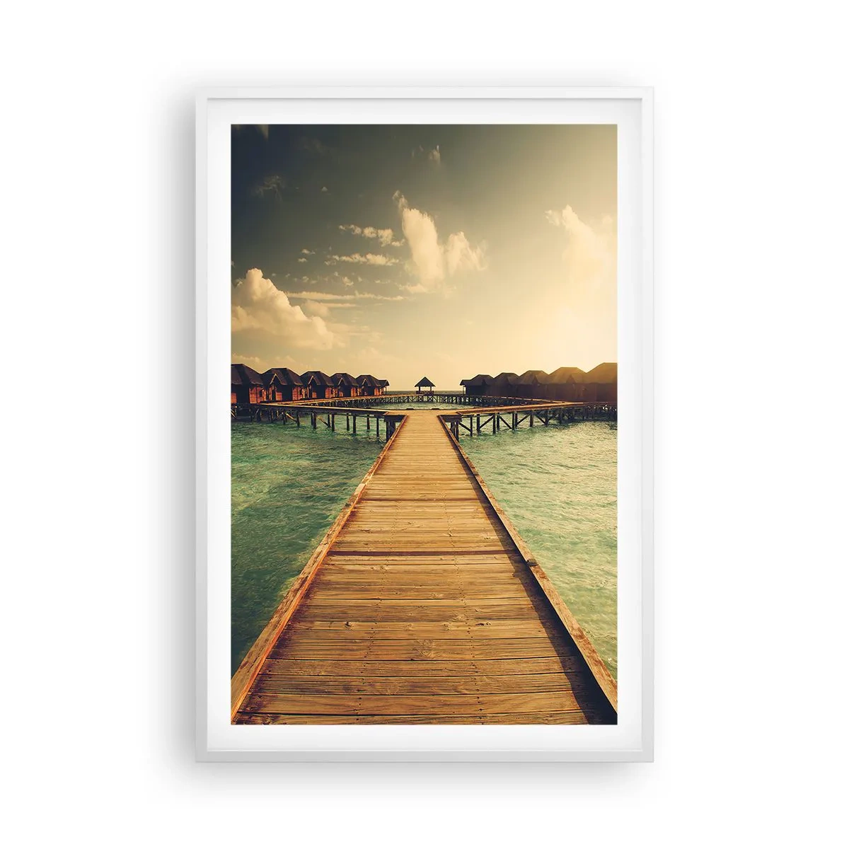 Poszter fekete keretben - Tiszteletteljes meghívás - 61x91 cm