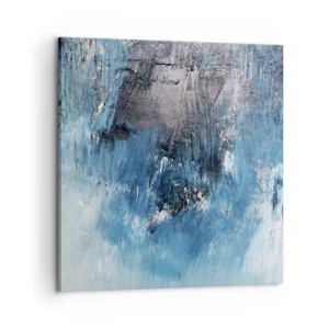 Vászonkép - Kék rapszódia - 60x60 cm