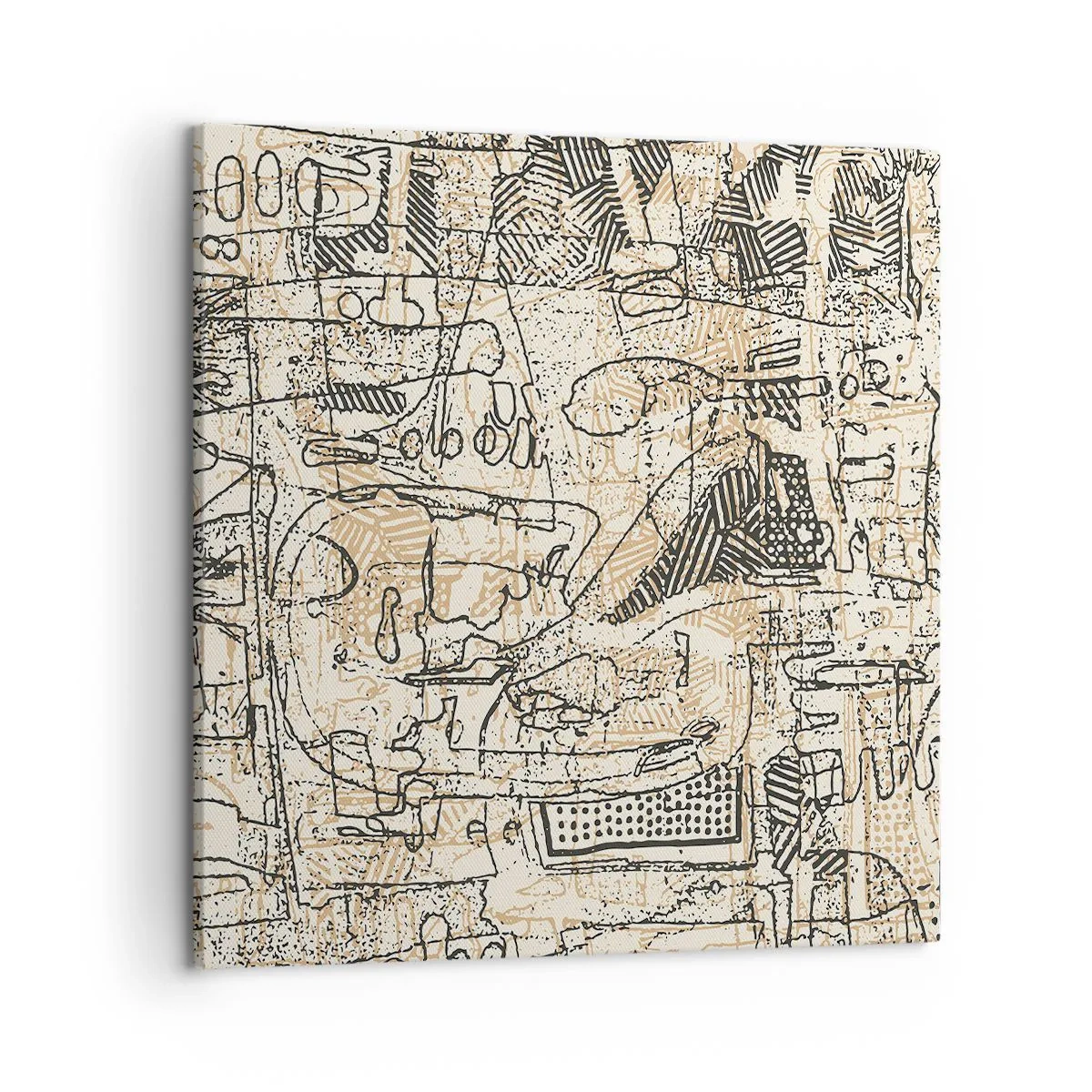 Vászonkép - Dekódolásra vár - 50x50 cm