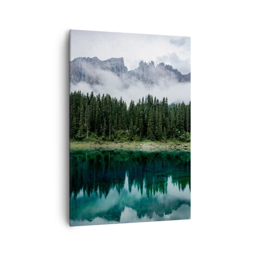 Vászonkép - Csitt, csit, ne zavard fel az állóvizet... - 70x100 cm