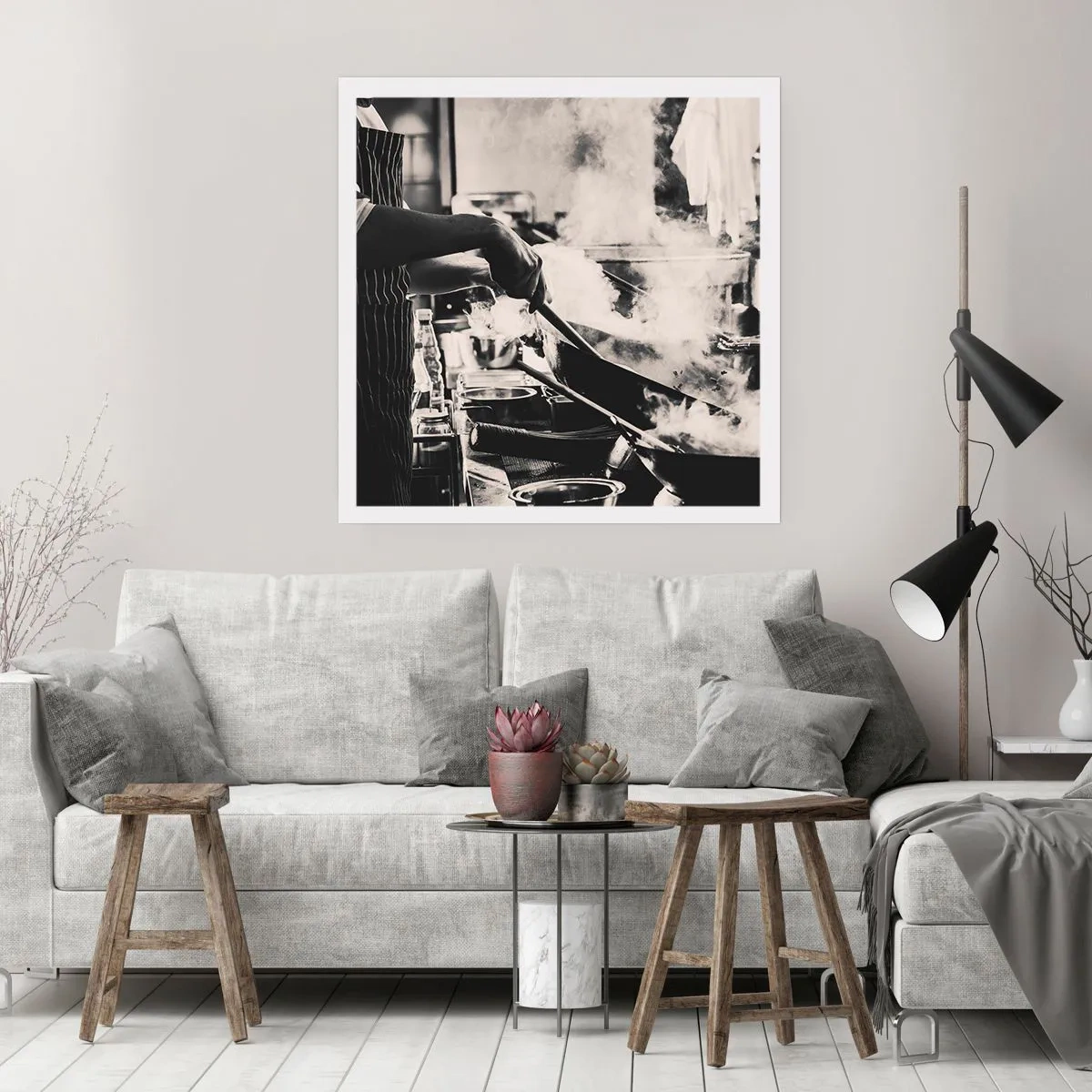 Poszter - Az ízek alkímiája - 50x50 cm