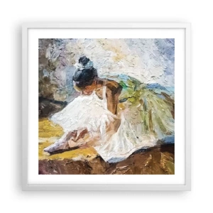 Poszter fekete keretben - Degas festményéből - 50x50 cm
