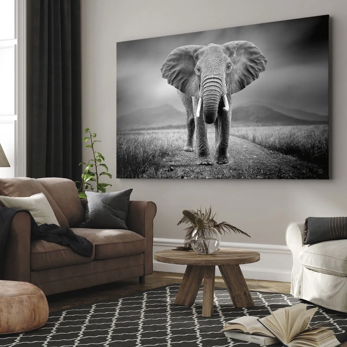 Vászonkép - A házigazda üdvözli - 70x50 cm
