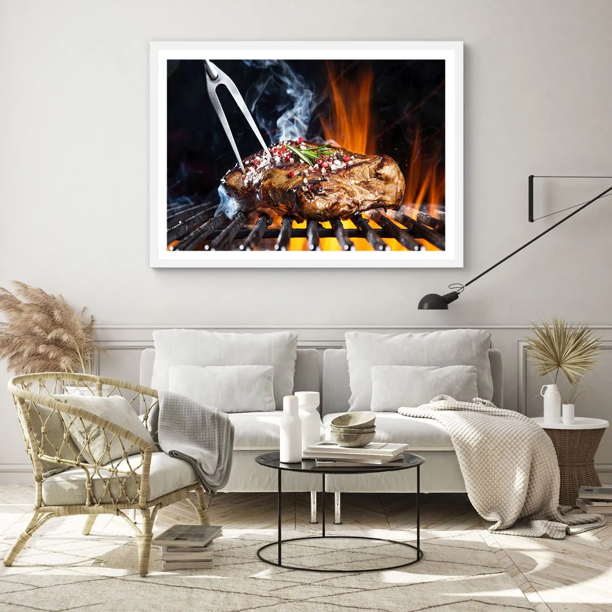 Poszter fekete keretben - Lédús és illatos - 91x61 cm