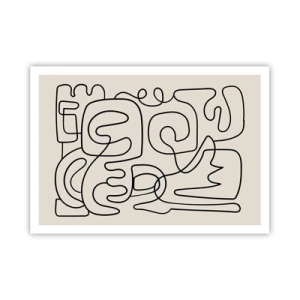 Poszter - A nyomonkövetésben - 100x70 cm