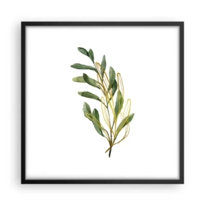 Poszter fehér keretben - Minden, ami jó - 50x50 cm