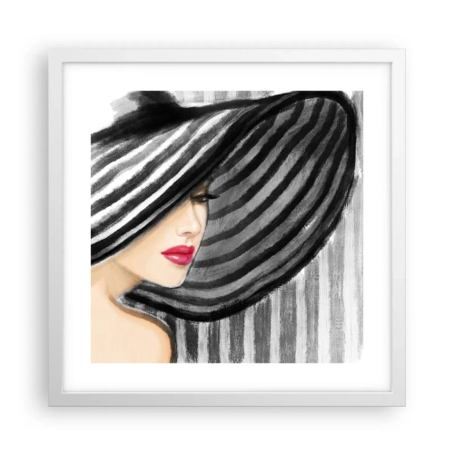 Poszter fekete keretben - Hol keressünk? - 40x40 cm