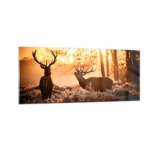 Üveg kép - Vadász álma - 100x40 cm