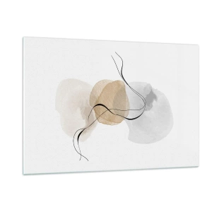 Üveg kép - Léggyöngyök - 120x80 cm