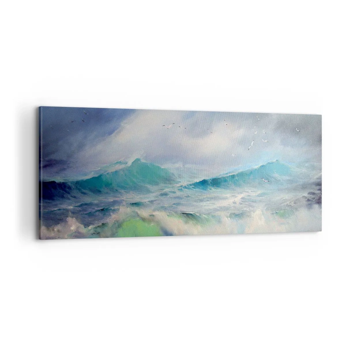 Vászonkép - "A forgószél diadalmasan üvöltött...” - 100x40 cm