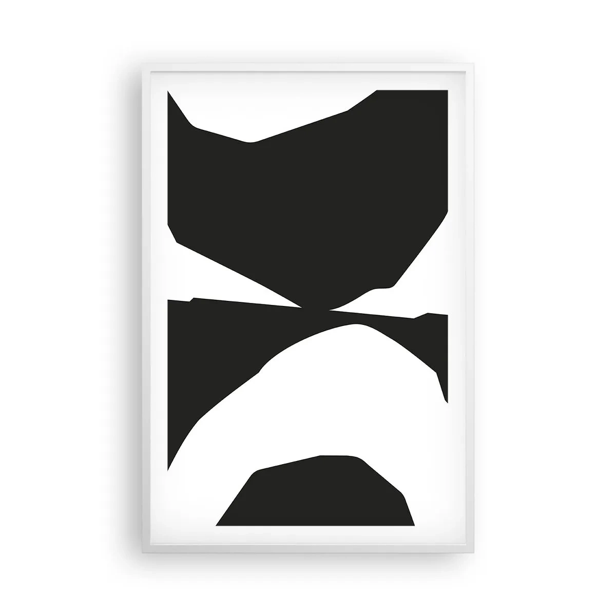 Poszter fekete keretben - Pozitív-negatív - 61x91 cm