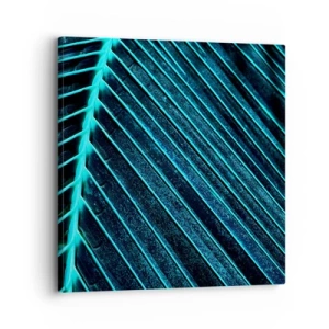 Vászonkép - A zöld textúrája - 30x30 cm