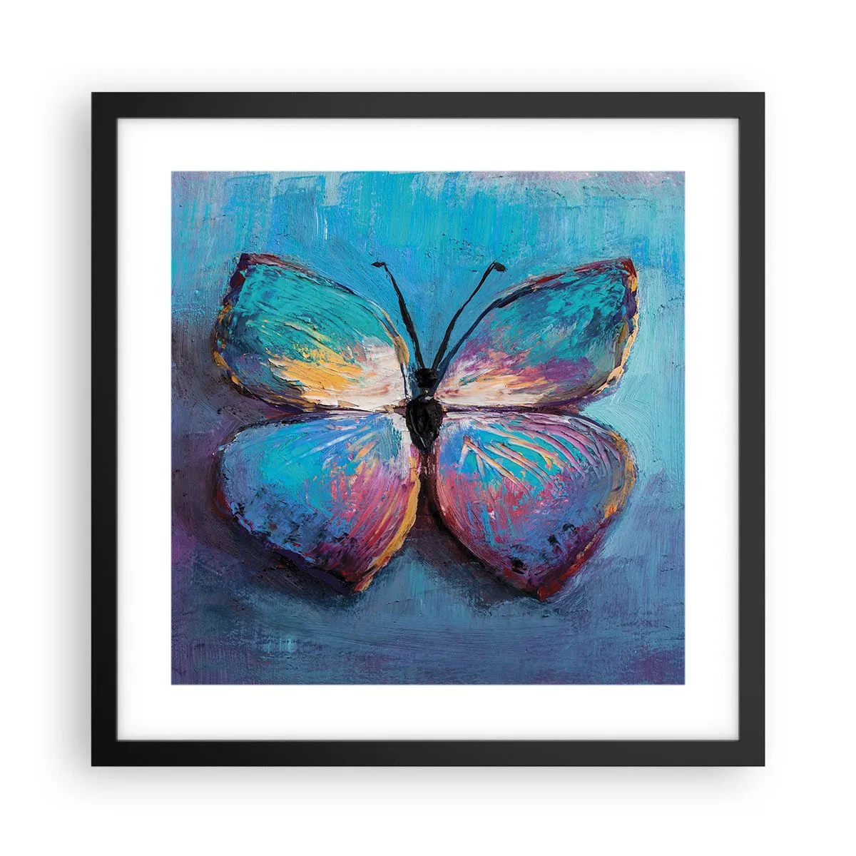 Poszter fehér keretben - Teljes pompájában - 40x40 cm