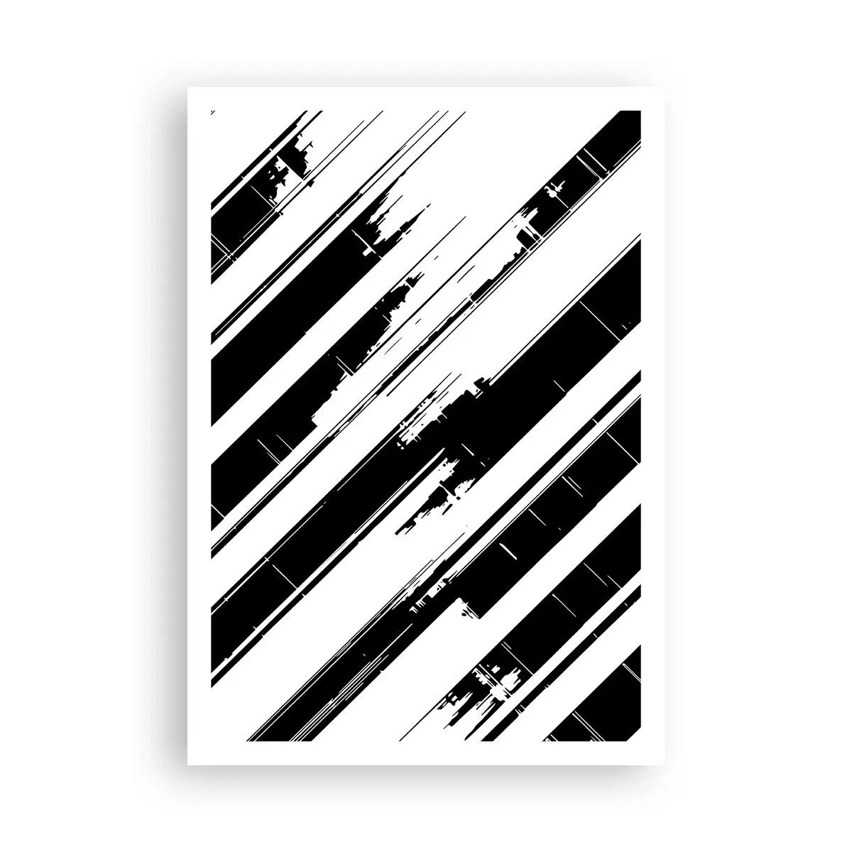 Poszter - Intenzív és dinamikus kompozíció - 70x100 cm