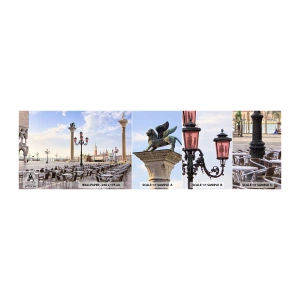 Fotótapéta Minta Öntapadós Deluxe Sticker - Gyere, minden készen áll - Építészet, Város, Velence - 100x30 cm
