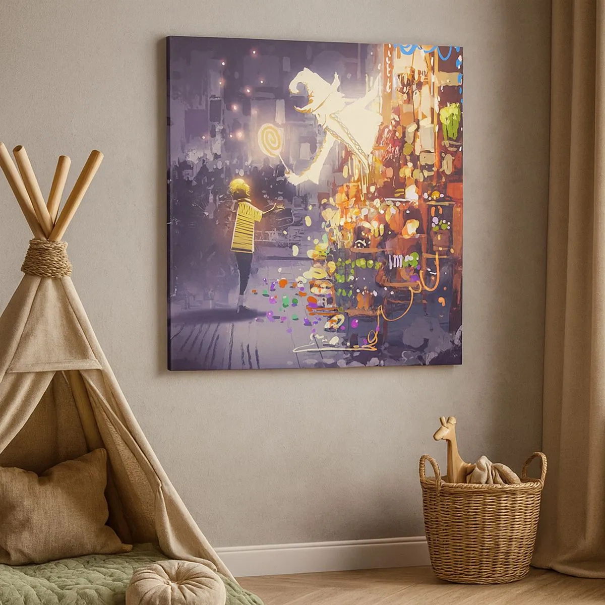 Vászonkép - A mágia létezik - 30x30 cm