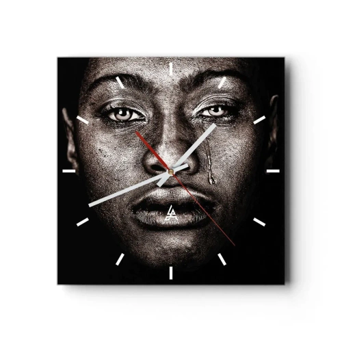 Falióra, Óra - Egy könnycsepp - 40x40 cm