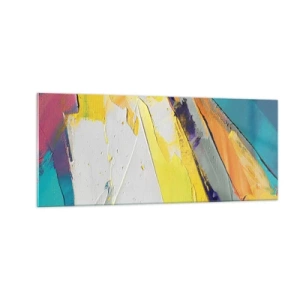 Üveg kép - A fény anatómiája - 100x40 cm