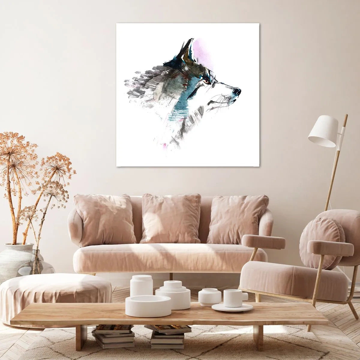 Vászonkép - Ne fesd az ördögöt a falra - 60x60 cm