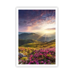 Poszter - A Hegyi reggeli frissesség - 70x100 cm