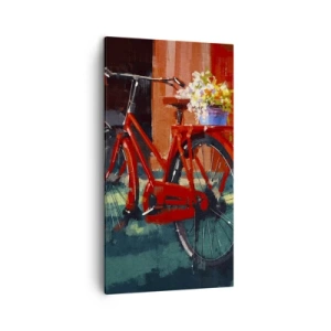 Vászonkép - I want to ride my bicycle - 45x80 cm