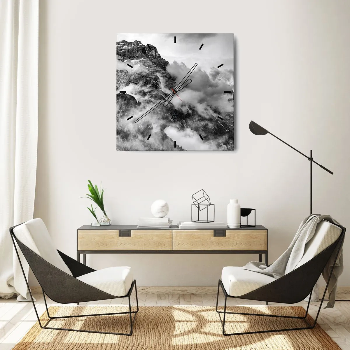 Falióra, Óra - Gyönyörű és kegyetlen - 40x40 cm