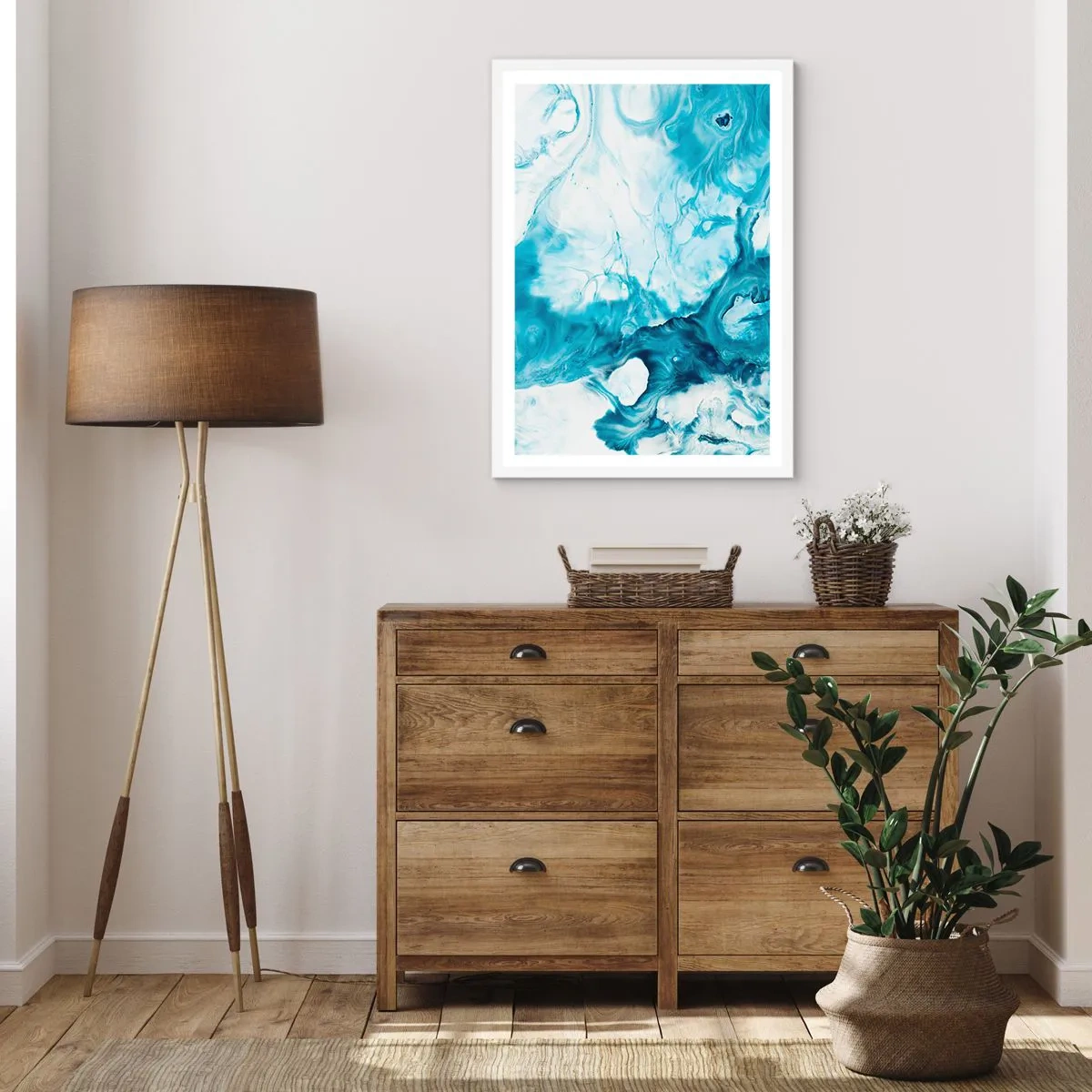 Poszter fekete keretben - Kékség koncertje - 50x70 cm