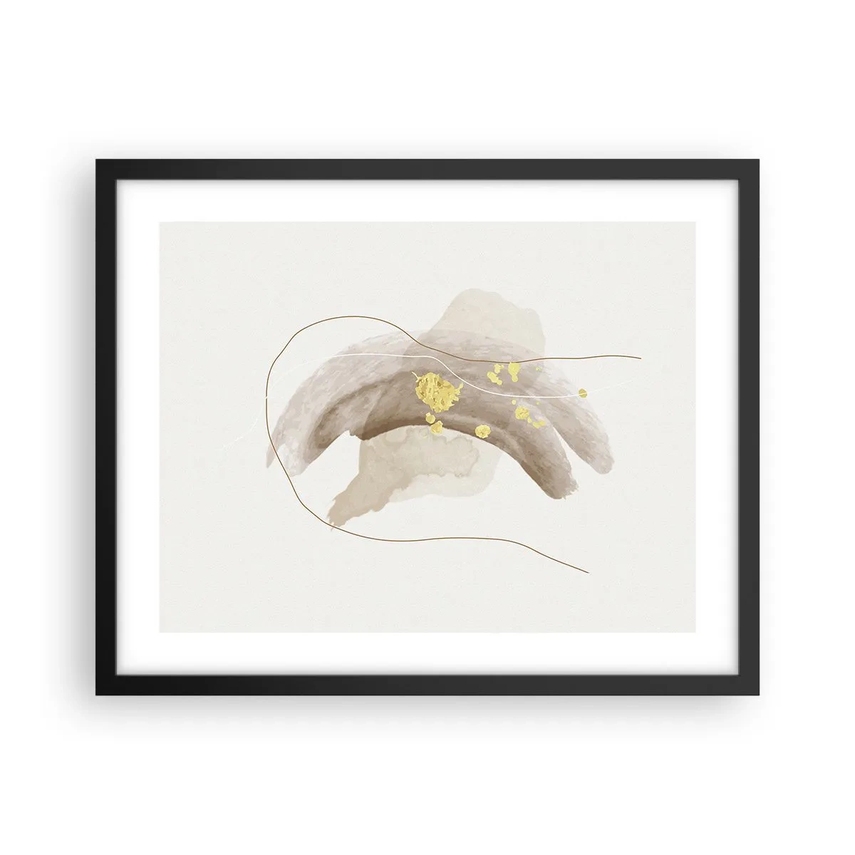 Poszter fehér keretben - Megtalált az űrben - 50x40 cm