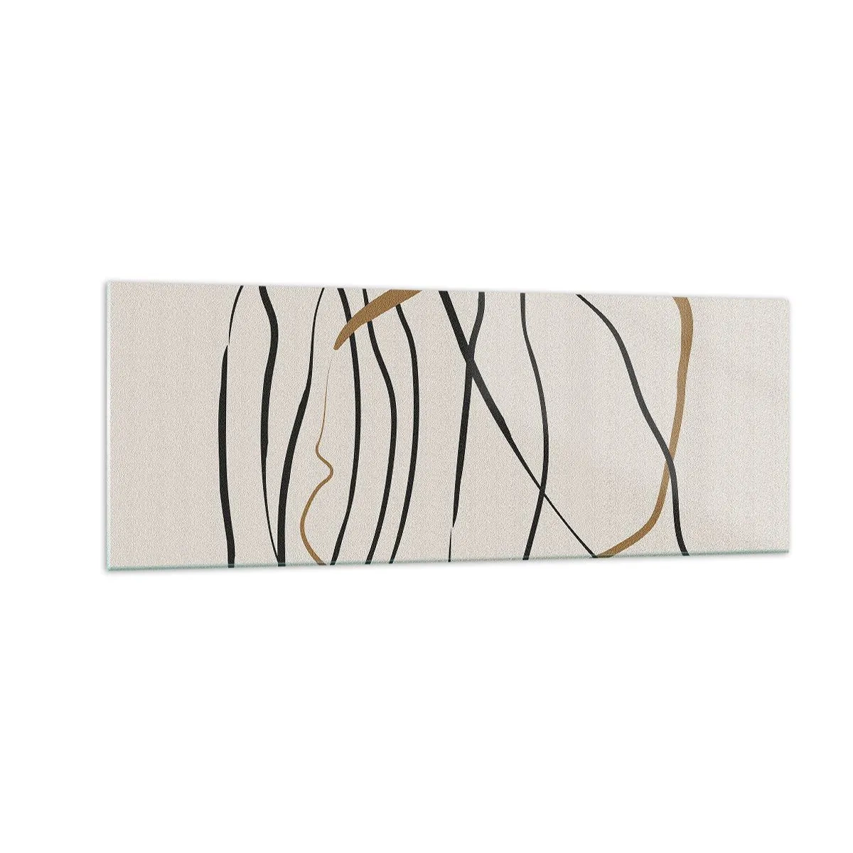 Üveg kép - Kompozíció - birtokló tánc - 140x50 cm