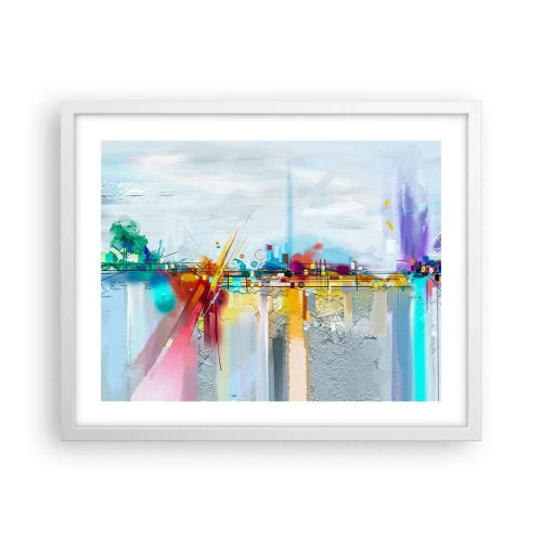 Poszter fekete keretben - Az öröm hídja az élet folyóján - 50x40 cm