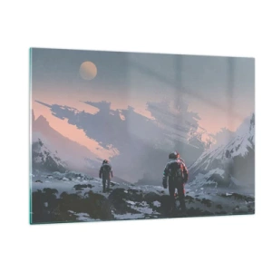 Üveg kép - Ismeretlen csillag alatt - 120x80 cm