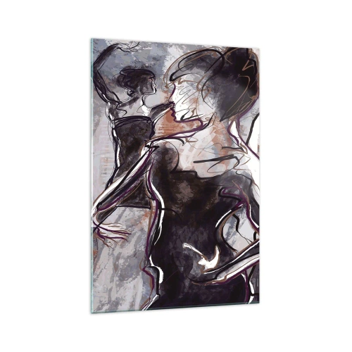 Üveg kép - Oldódj fel a zenében - 70x100 cm