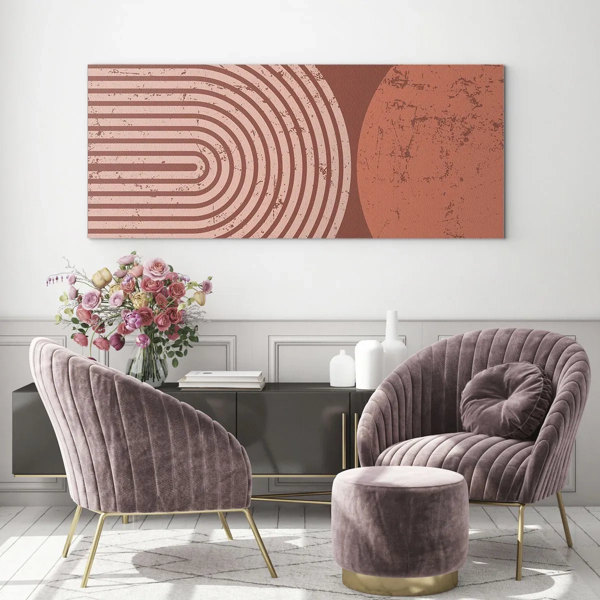 Üveg kép - Szoros kapcsolat - 160x50 cm